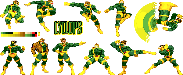 Cyclops - green-yellow by dave